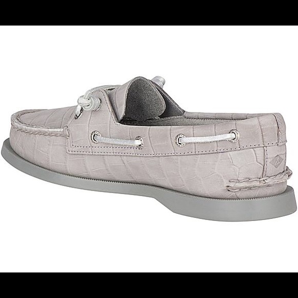 Sperry Vida Croc Boat Shoe - Picture 4 of 4